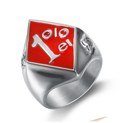 1%ER Motorcycle Club Ring