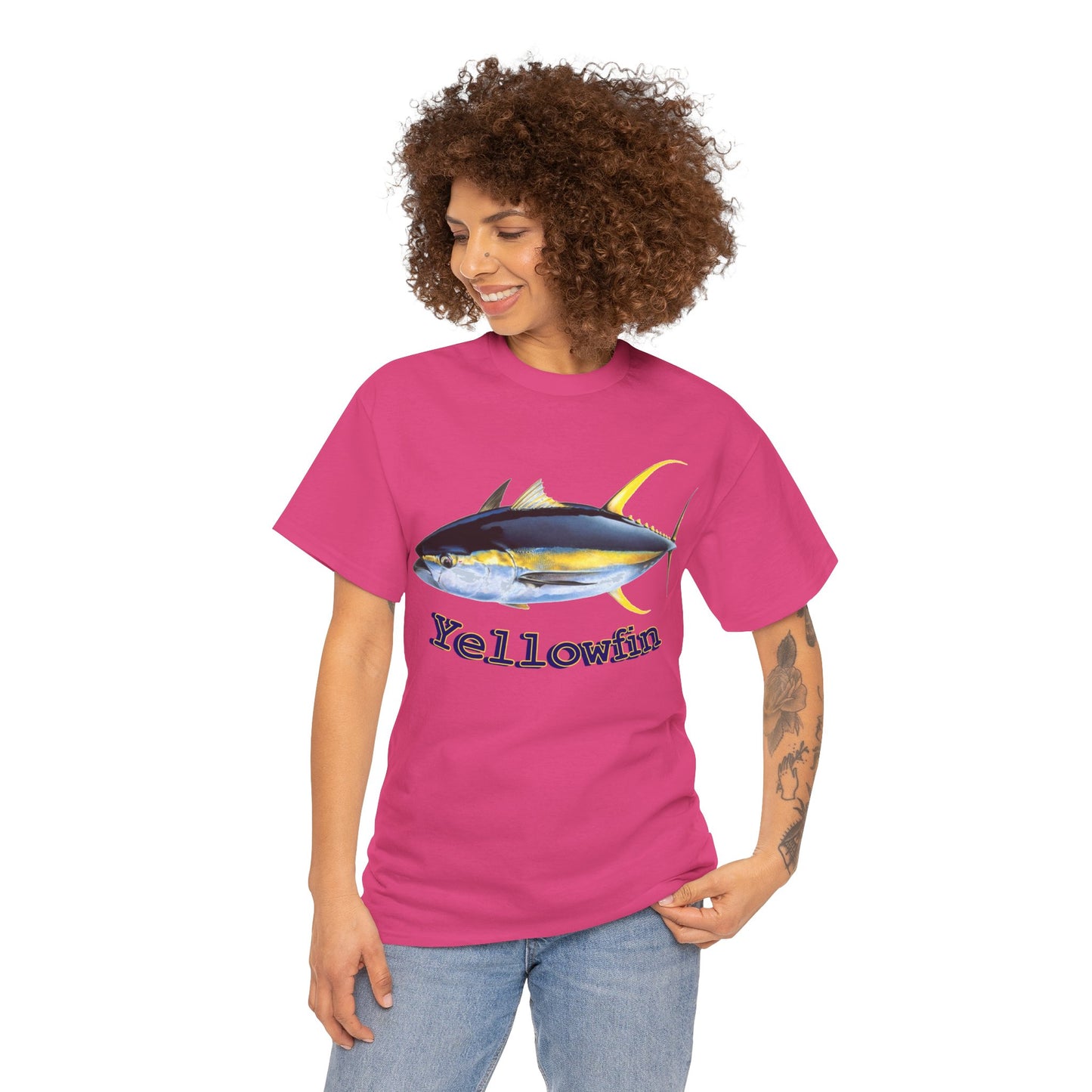 Yellowfin Tuna - Perfect for Fishing Enthusiasts - Hurts Shirts Collection