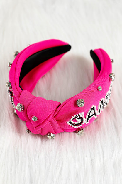 Rhinestone GAMEDAY Pattern Headband