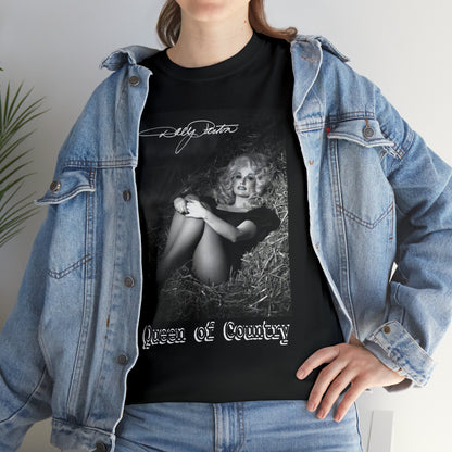 Queen of Country (black shirt) - Hurts Shirts Collection