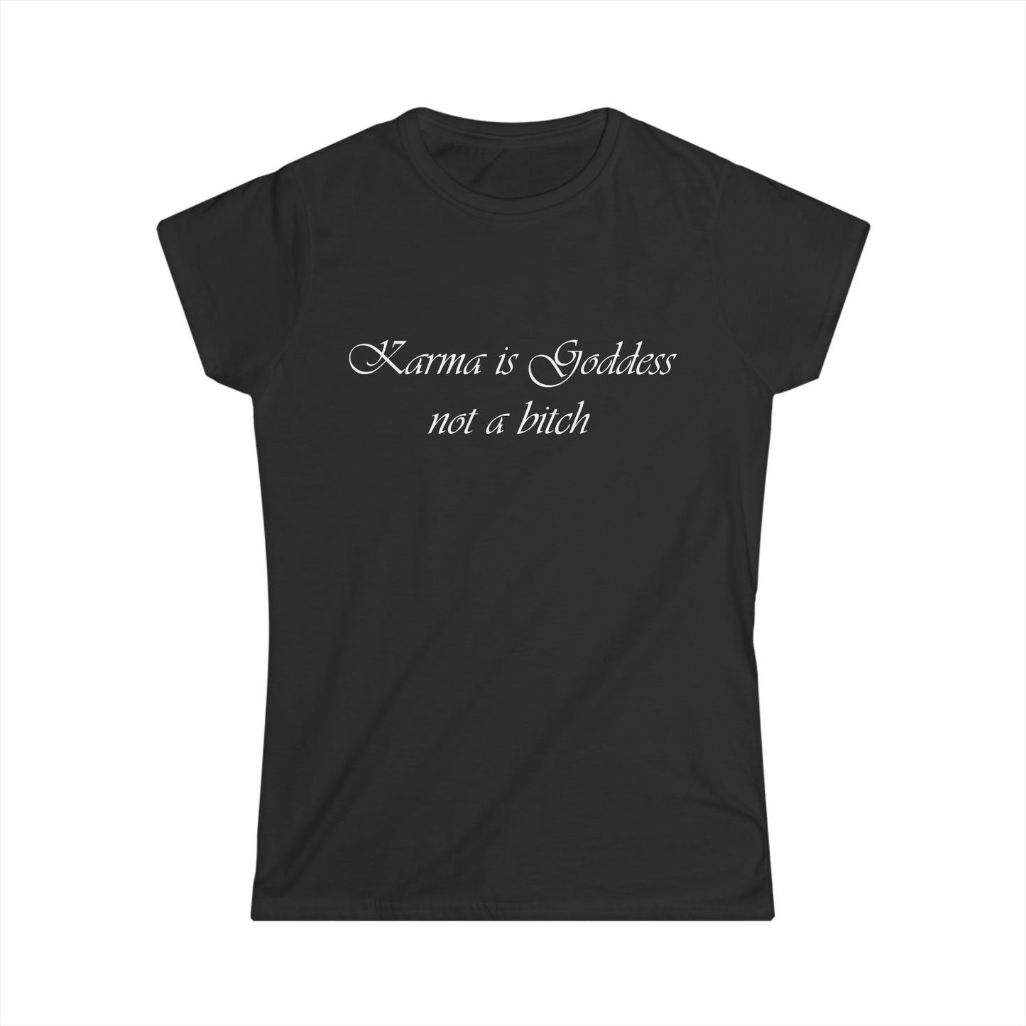 Karma on Black T-Shirt - Hurtz Shirtz Collection