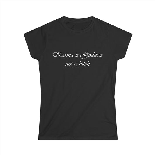 Karma on Black T-Shirt - Hurtz Shirtz Collection
