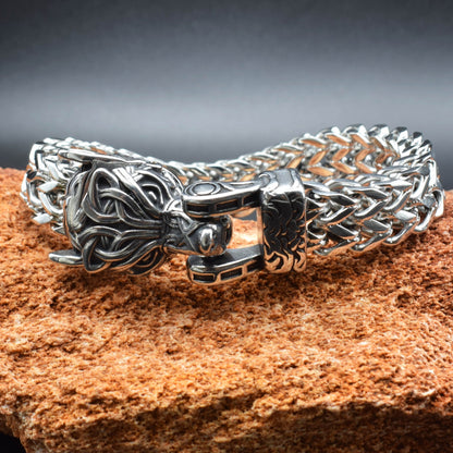 Men's Dragon Head Bracelet