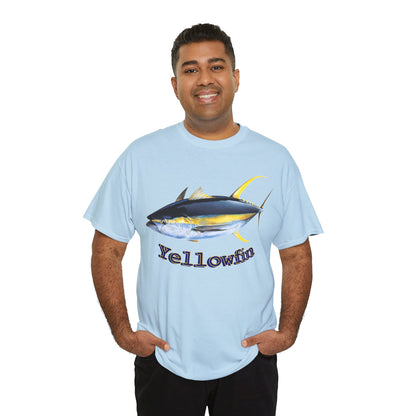 Yellowfin Tuna - Perfect for Fishing Enthusiasts - Hurts Shirts Collection