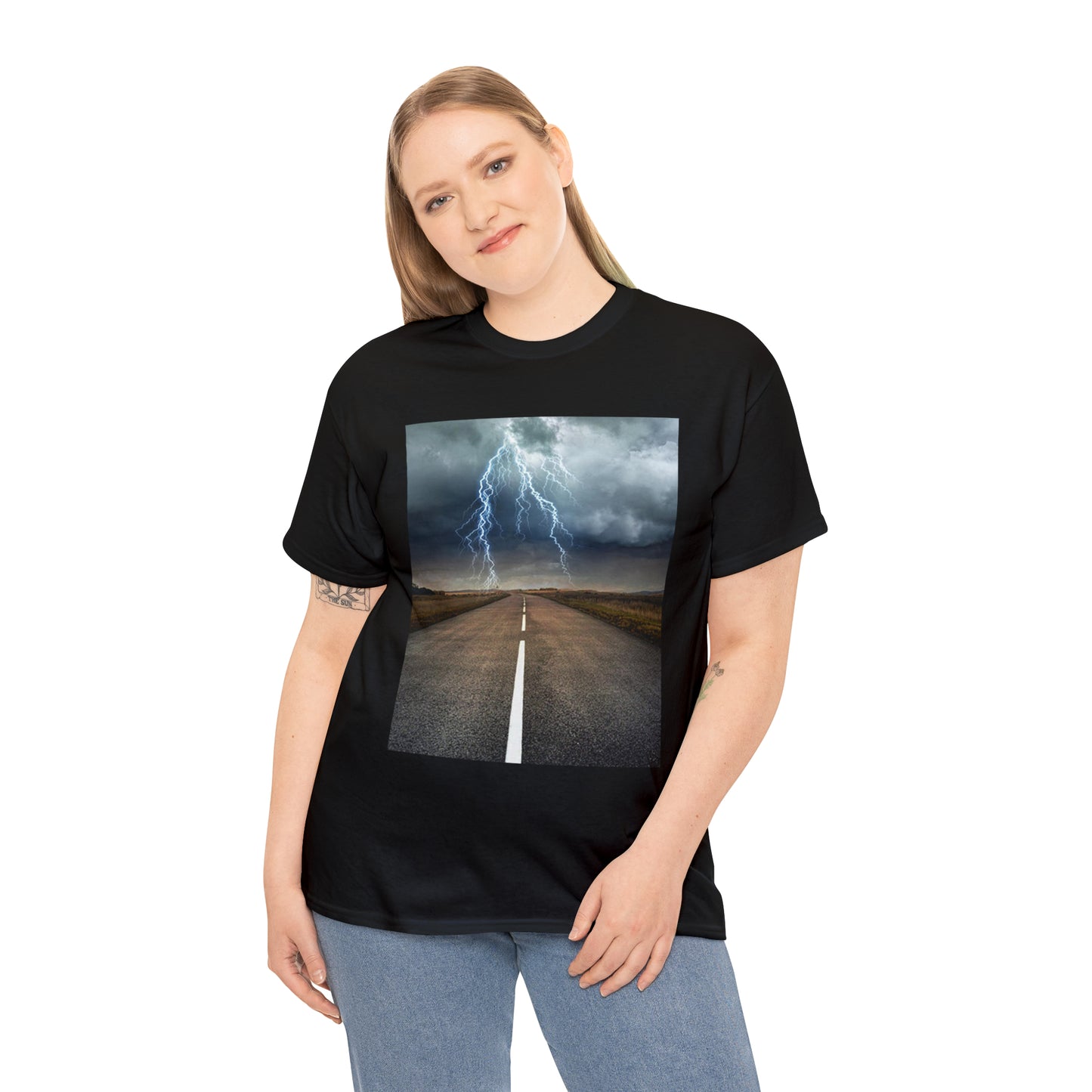 Highway Lightning Strike - Hurts Shirts Collection