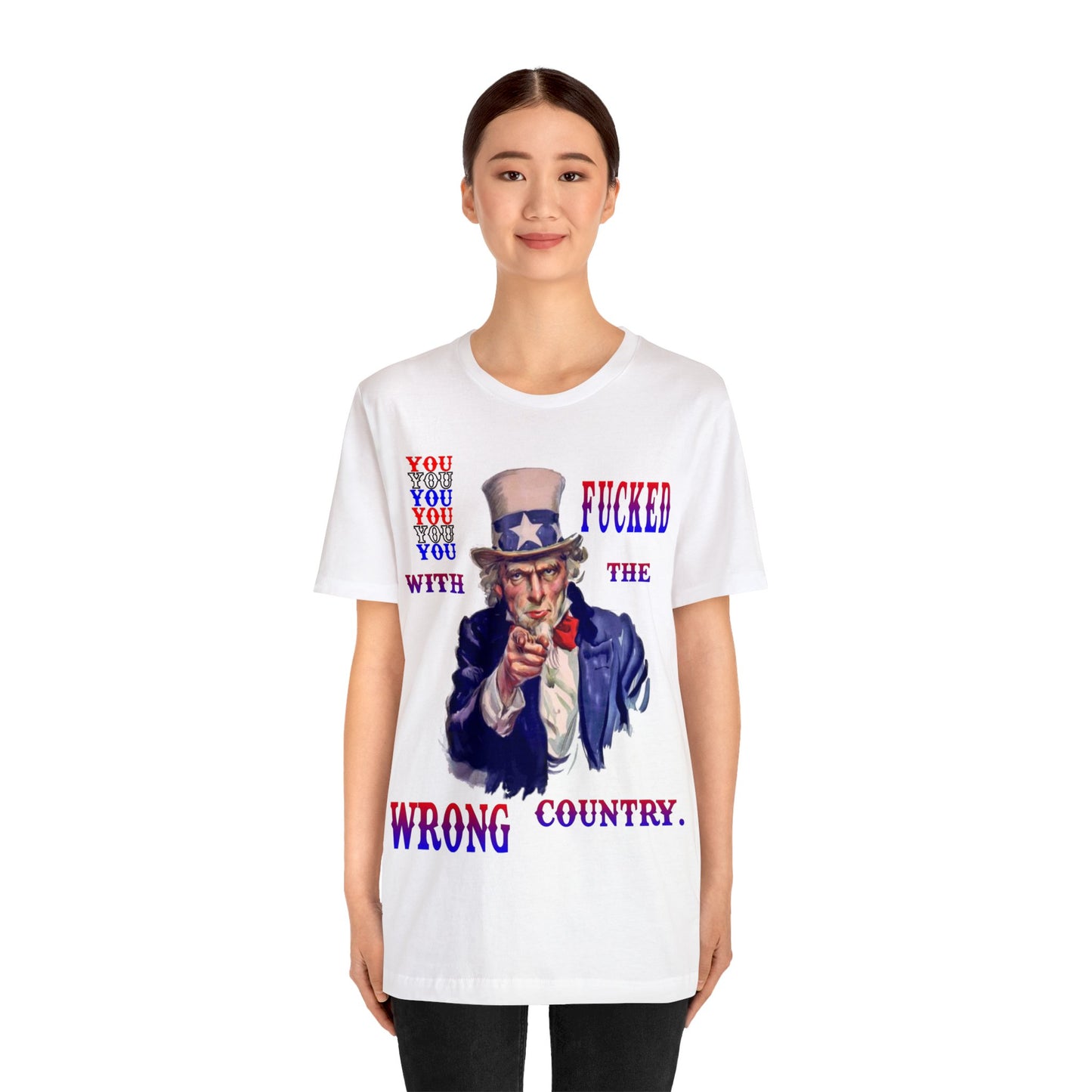 You Fucked with the wrong country. - Hurts Shirts Collection
