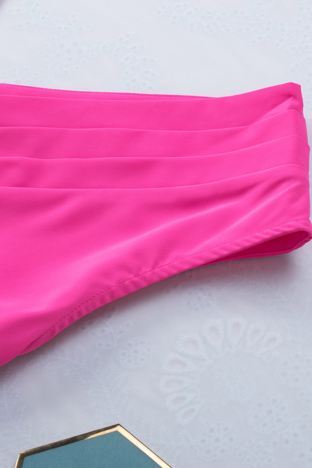 Pleated Backless V Neck Sleeveless Shirt