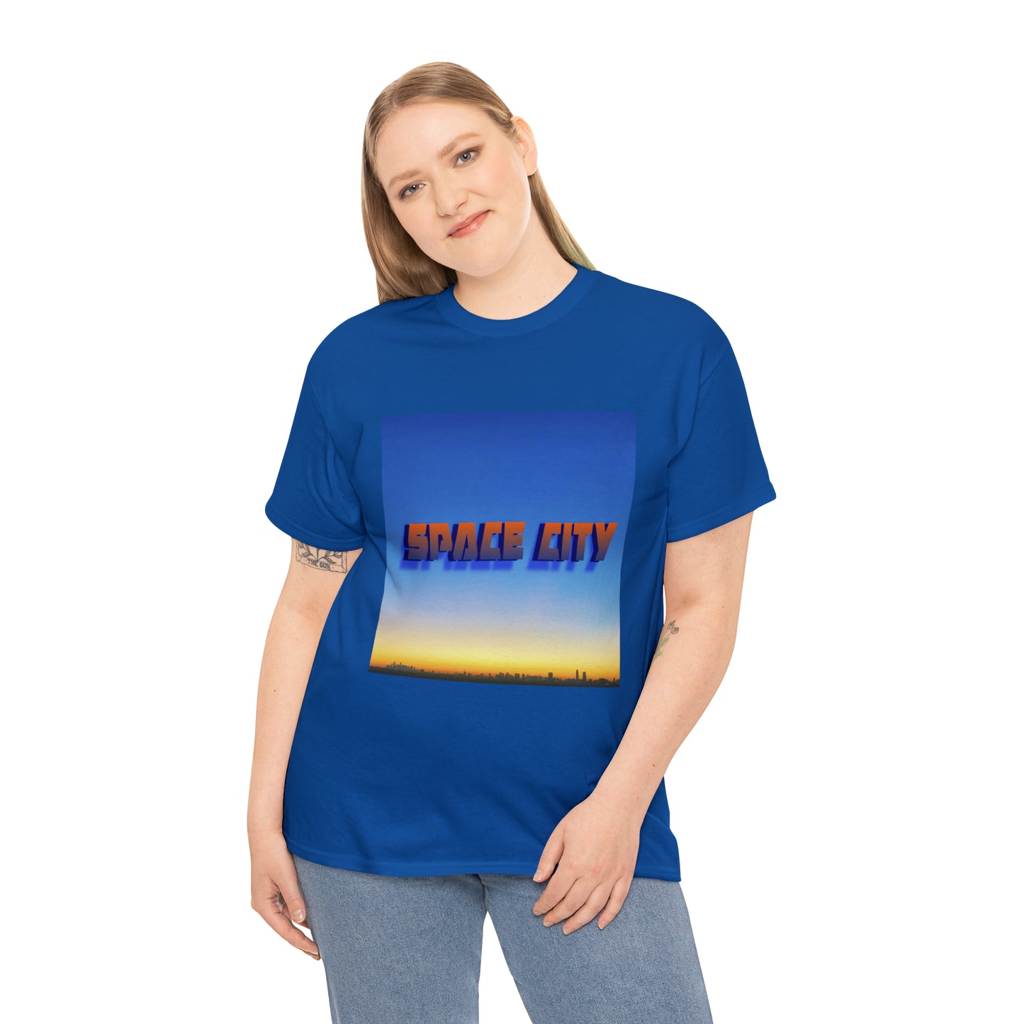 Space City Skyline - Hurts Shirts Collection