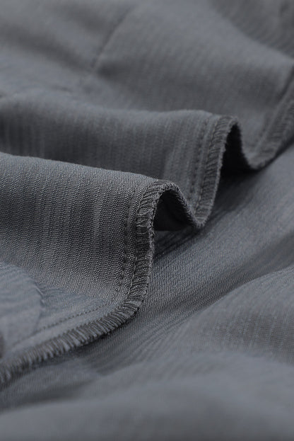 Button Up Colorblock Pocket Corduroy Jacket