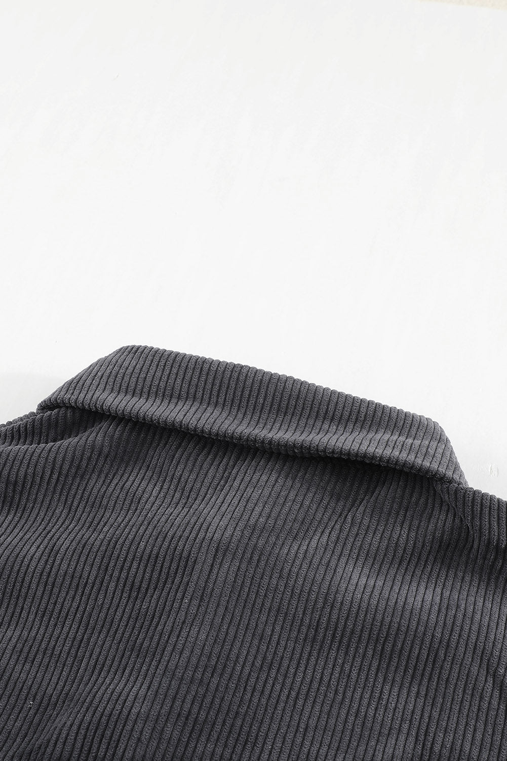 Button Up Colorblock Pocket Corduroy Jacket