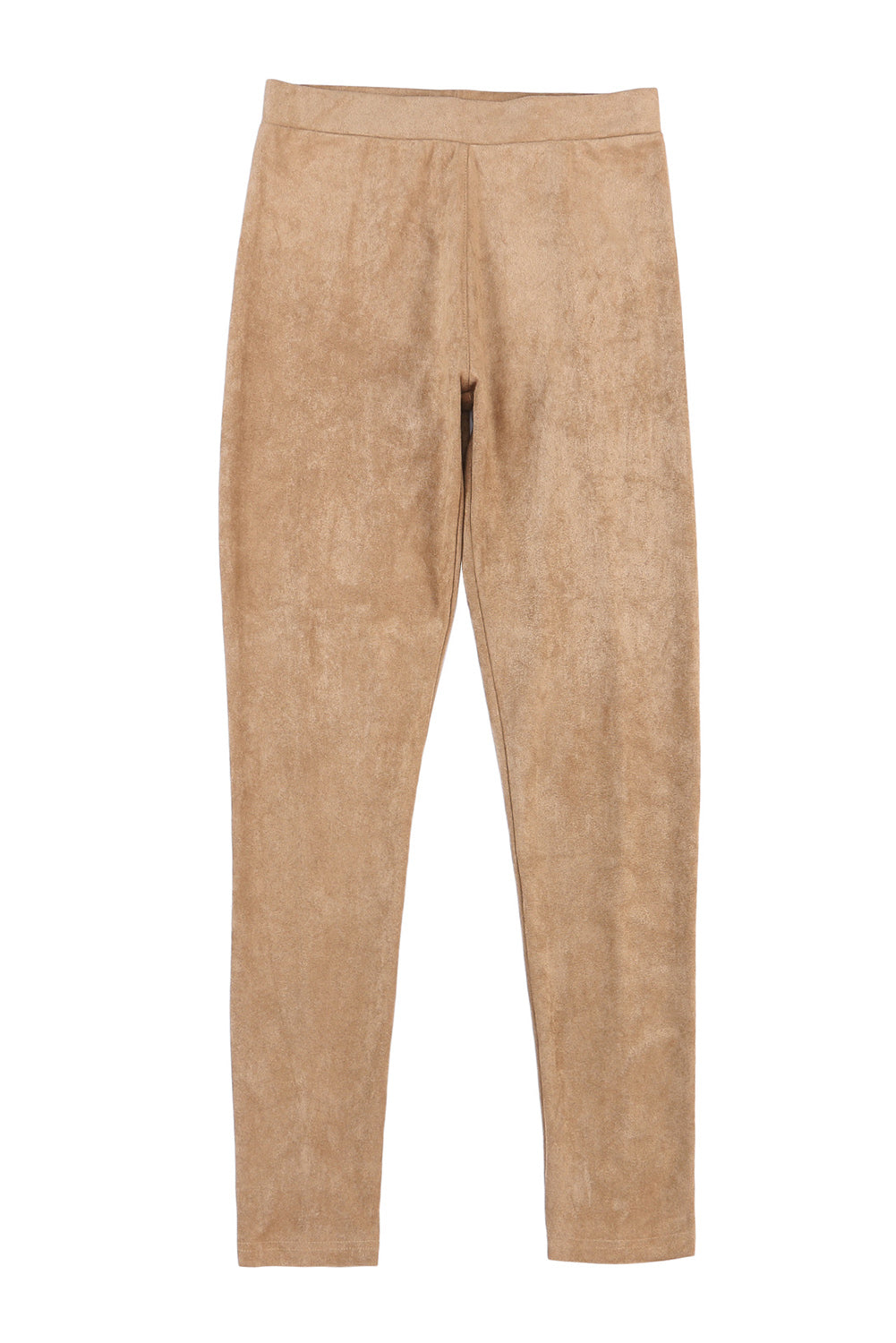 Jungle Mid Rise Faux Suede Skinny Leggings