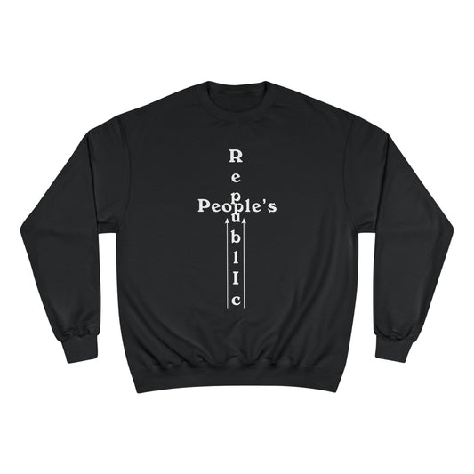 People's Republic Sweatshirt White letters - Hurtz Shirtz Collection