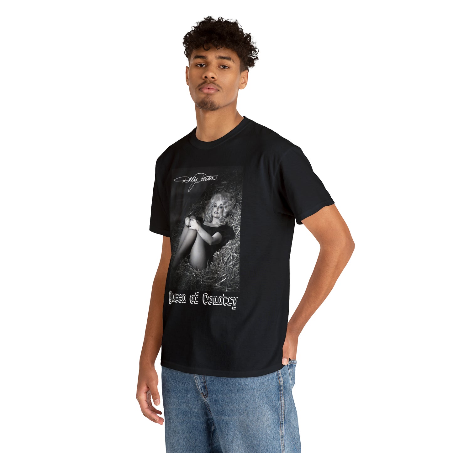 Queen of Country (black shirt) - Hurts Shirts Collection