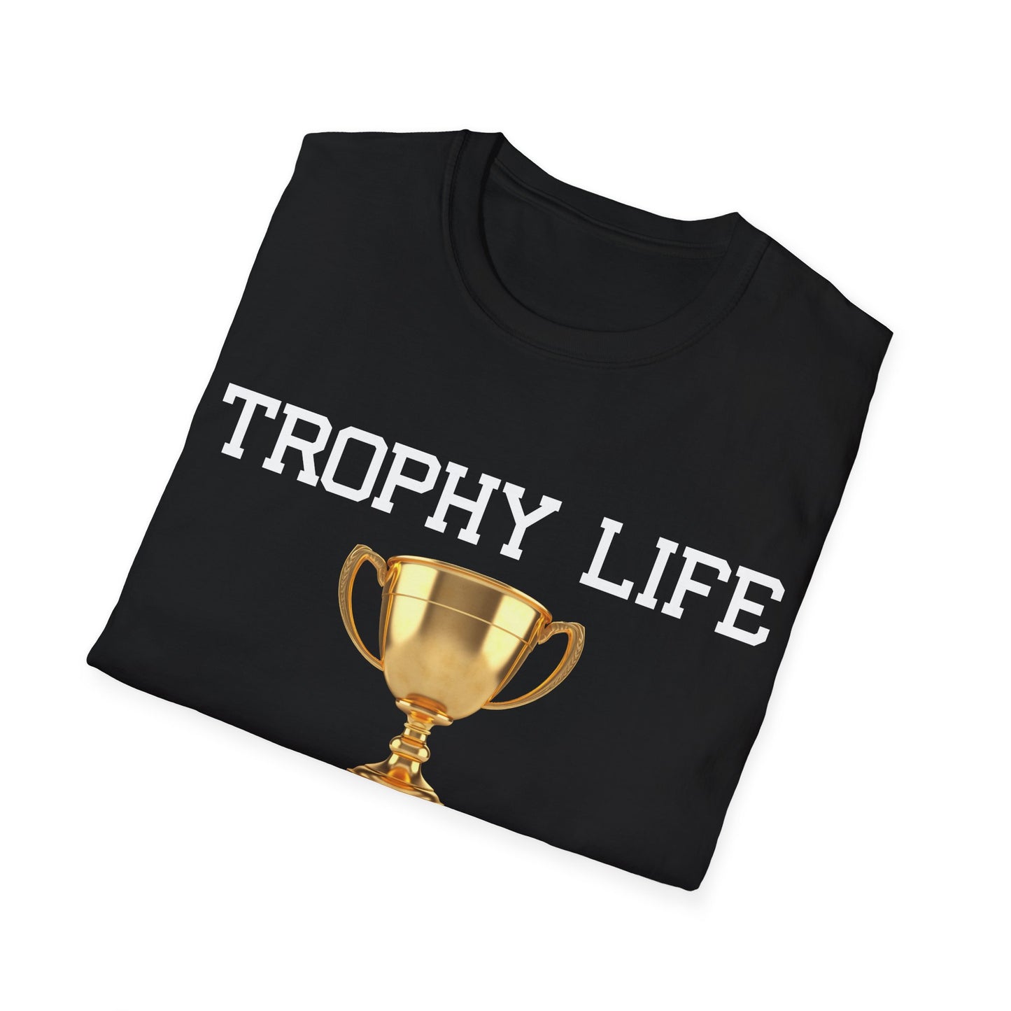 Trophy Life White Letters - Hurts Shirts Collection