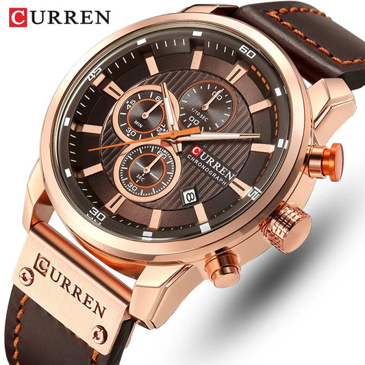 Luxury Chronograph Quartz Watch for Men
