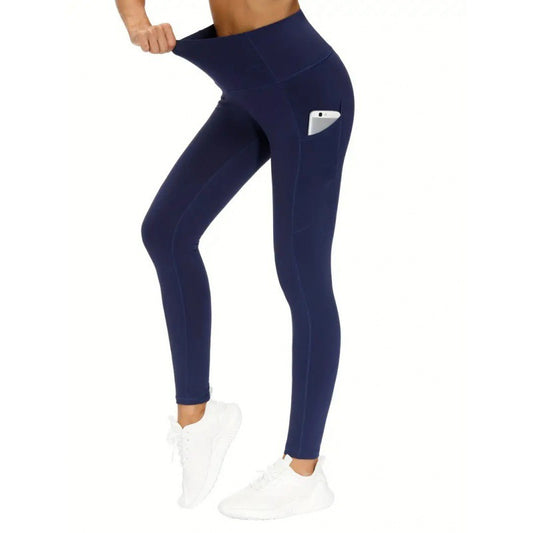 High Waist Shaping Yoga Leggings with pockets.