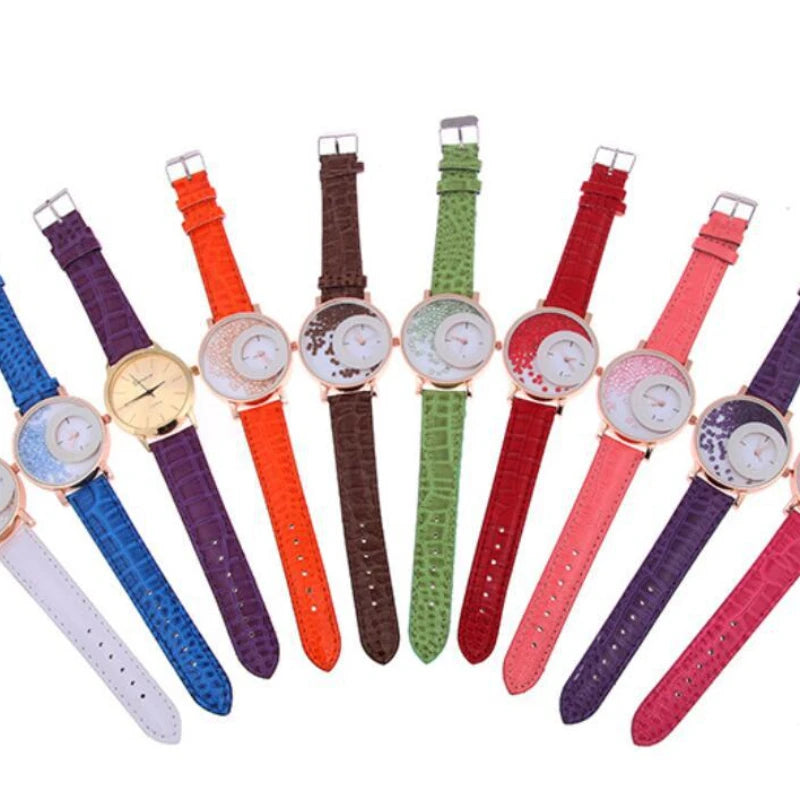 Crushed Diamond Women's Watch