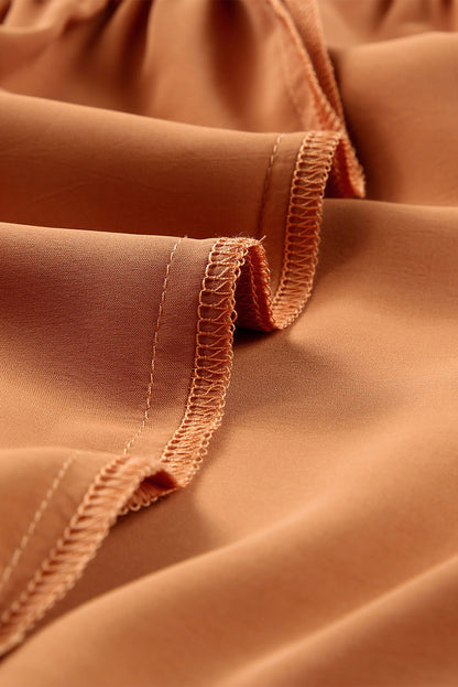 Floral Embroidered Boho Ruffle Puff Sleeve Blouse