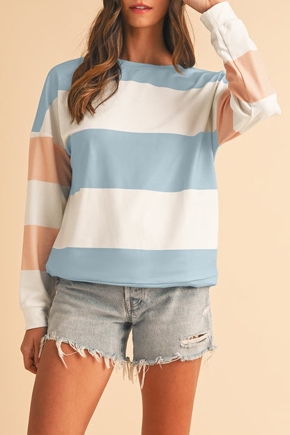 Colorblock Drop Sleeve Top