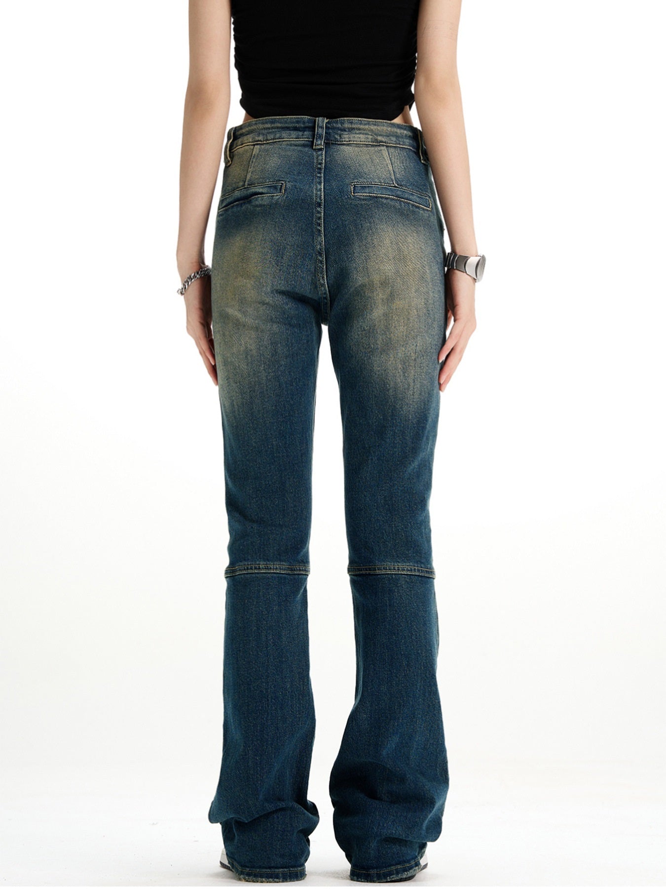 Straight National Fashion American Retro Skinny Jeans