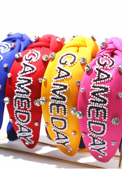 Rhinestone GAMEDAY Pattern Headband