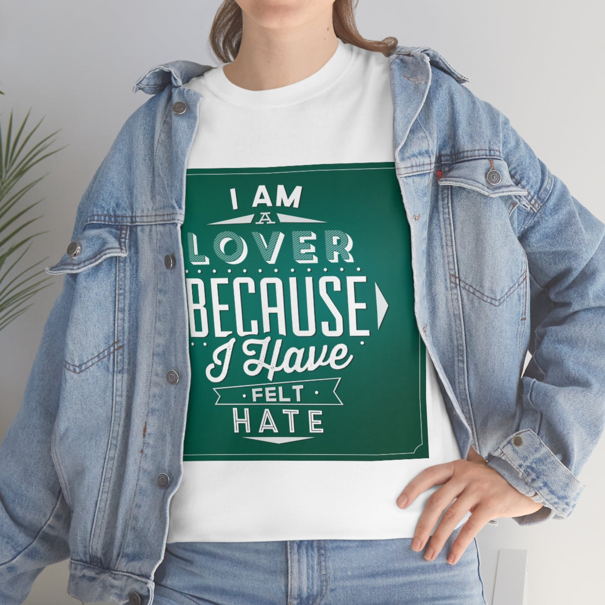 I'm a Lover Because I have felt Hate