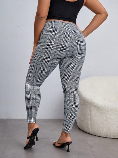 Unity Plus Glen Plaid Leggings