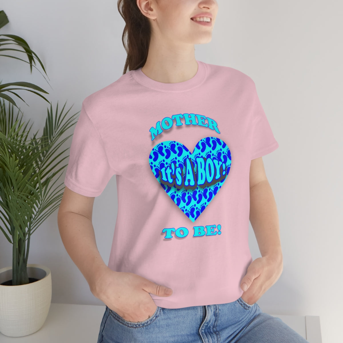 It's a Boy! Mother to Be! Bella + Canvas Shirt