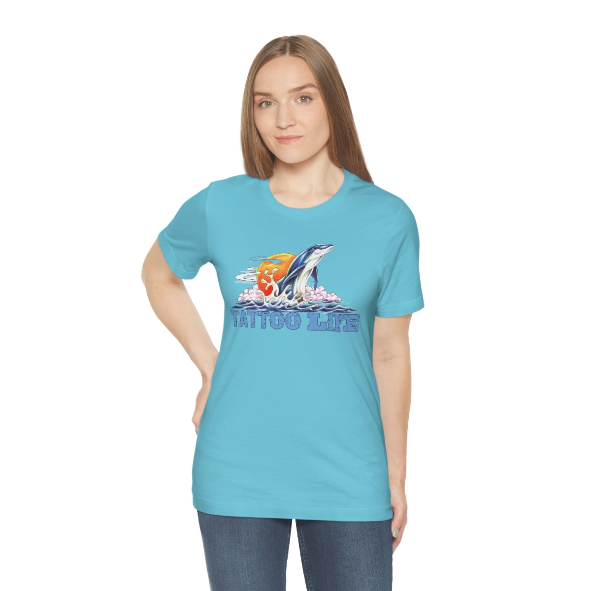 TATTOO LIFE - Dolphin, Surf & Sun Shirt