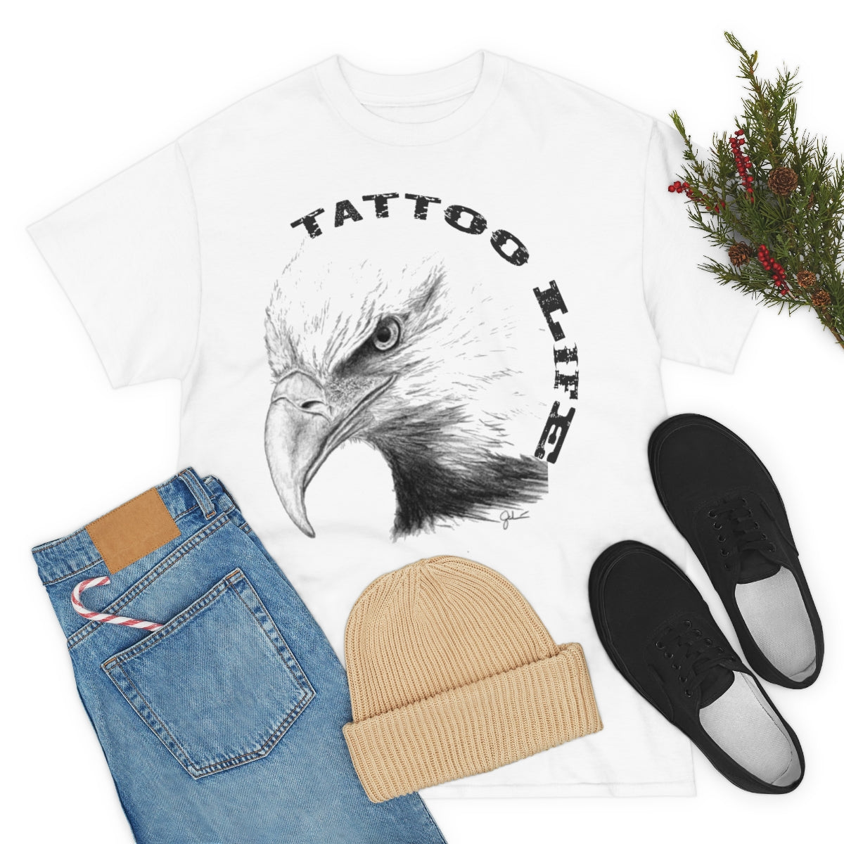 TATTOO LIFE - Bald Eagle Shirt