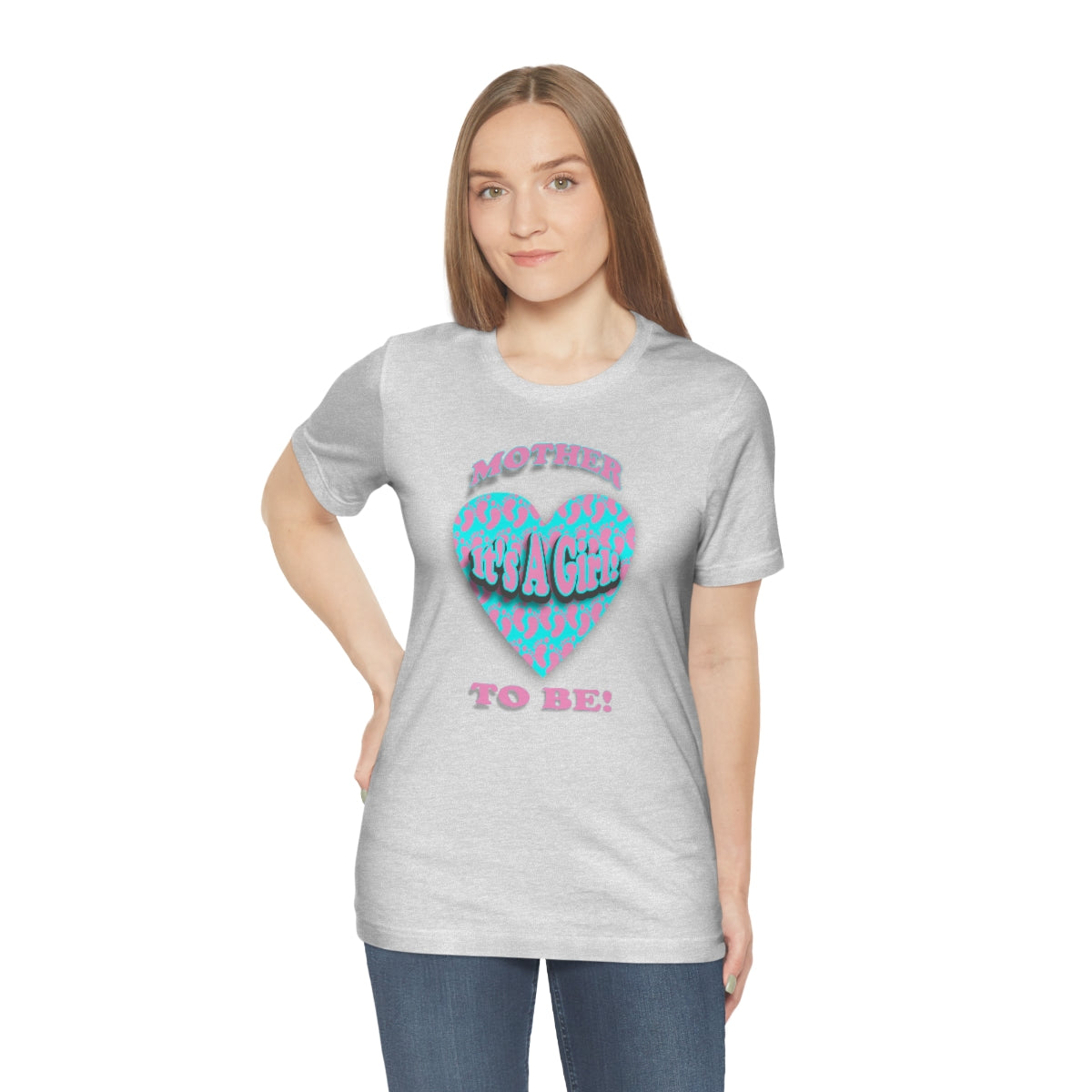 It's a Girl! - Mother to Be! Bella + Canvas 3001 Shirt