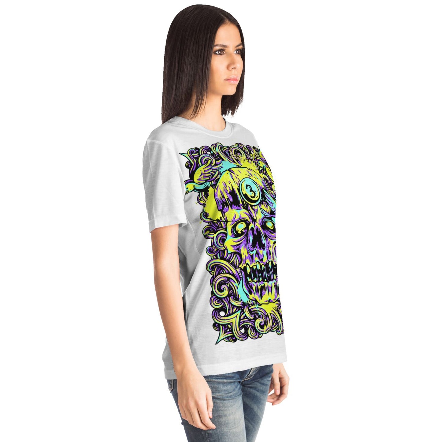EYS Designer Psychedelic Skull Shirt