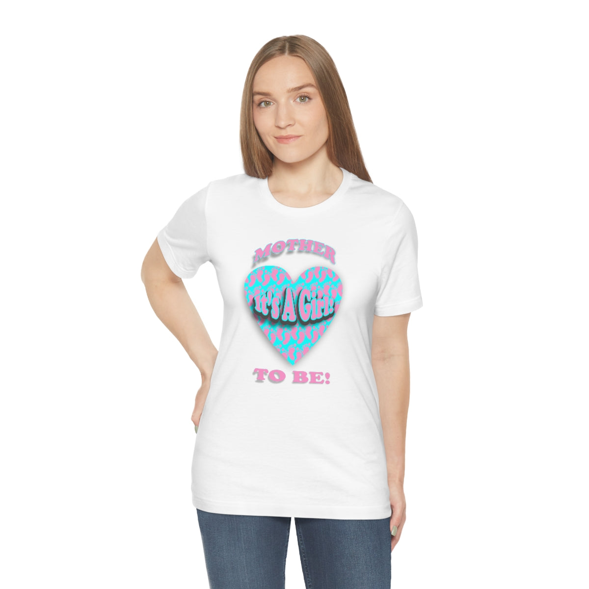 It's a Girl! - Mother to Be! Bella + Canvas 3001 Shirt