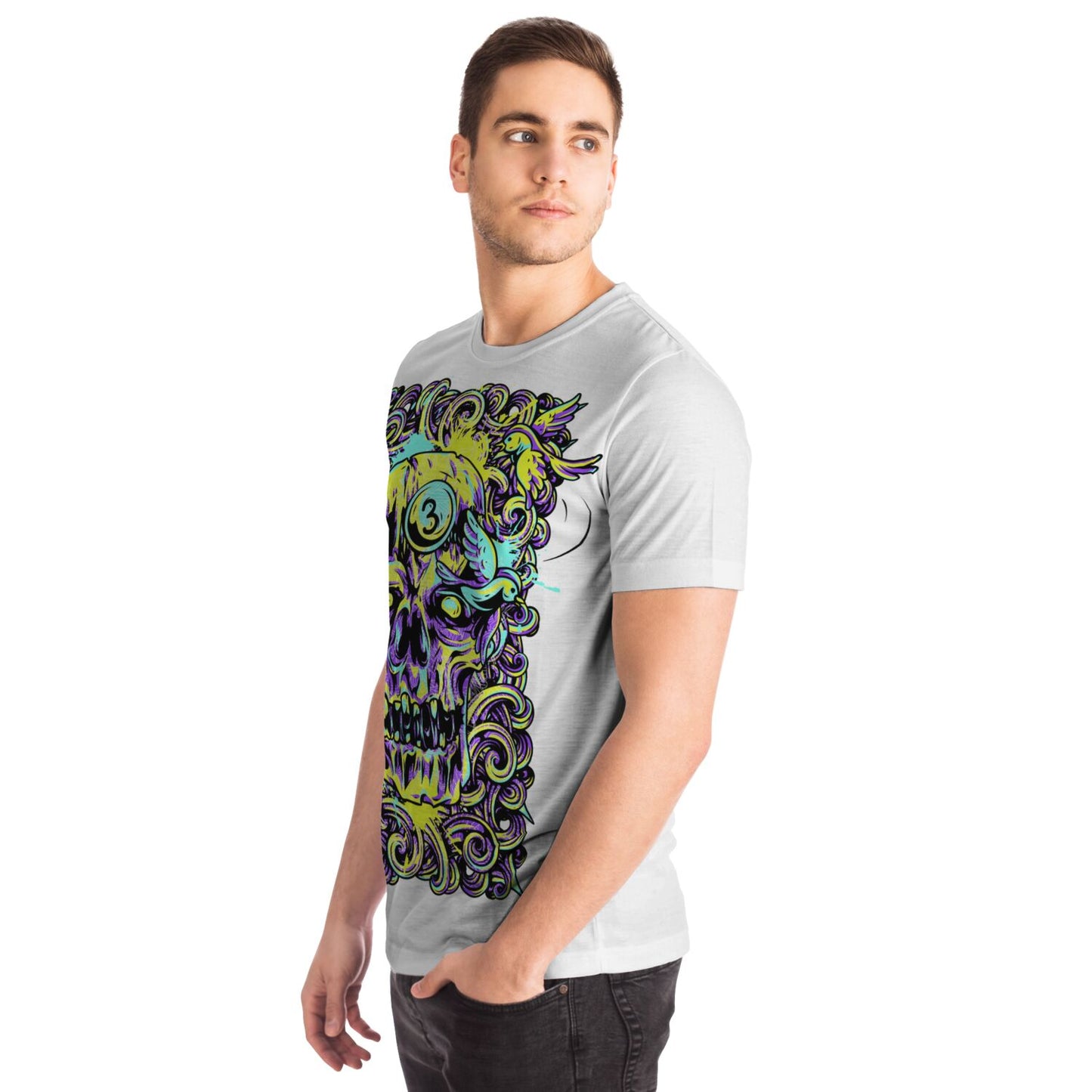 EYS Designer Psychedelic Skull Shirt