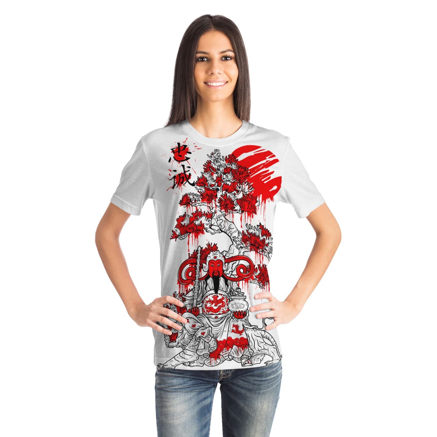 EYS Designer Monk Sitting on Tiger Shirt