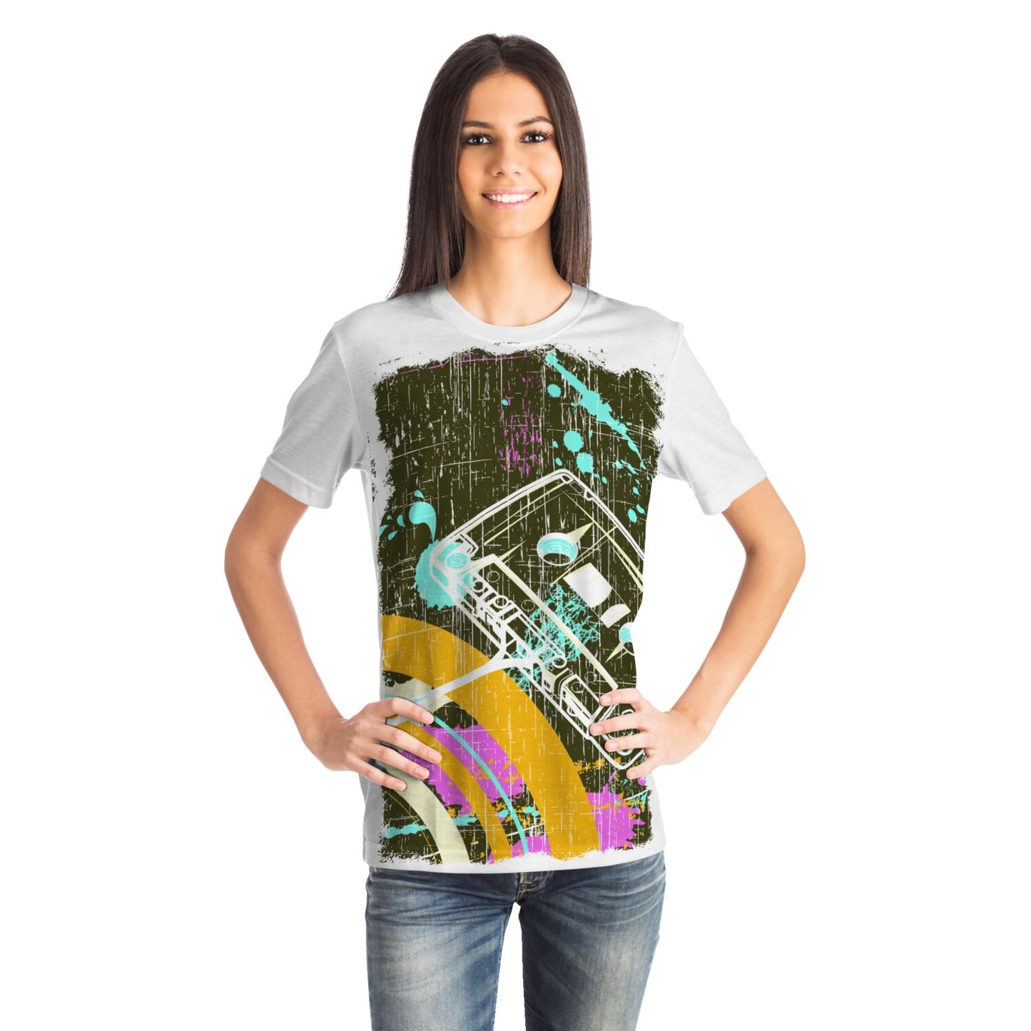 EYS Designer Reto Classic Cassette Tape Shirt