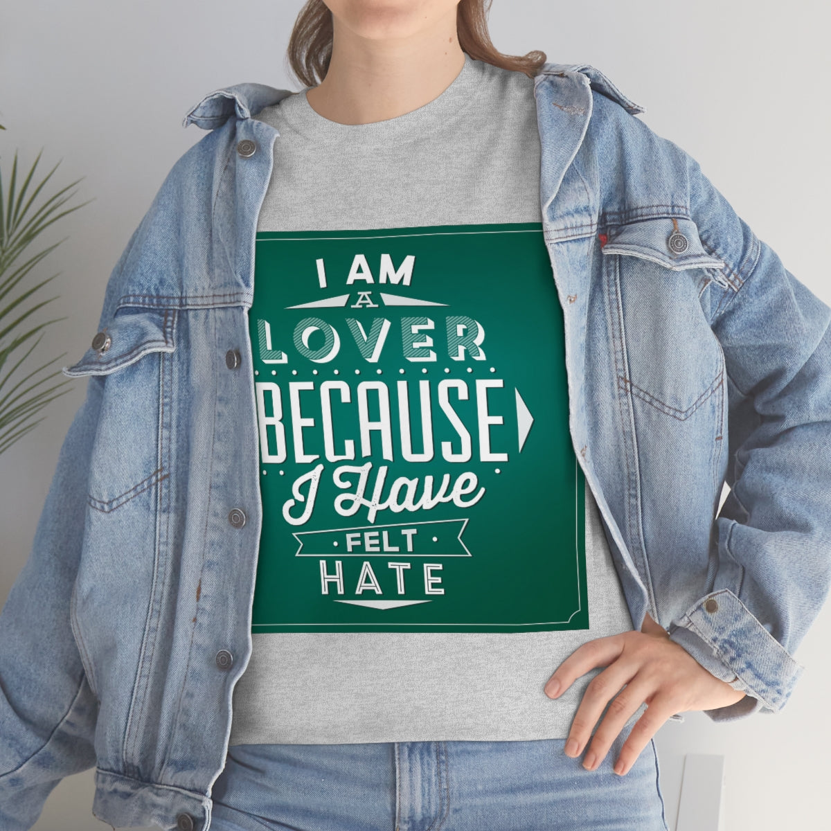 I'm a Lover Because I have felt Hate