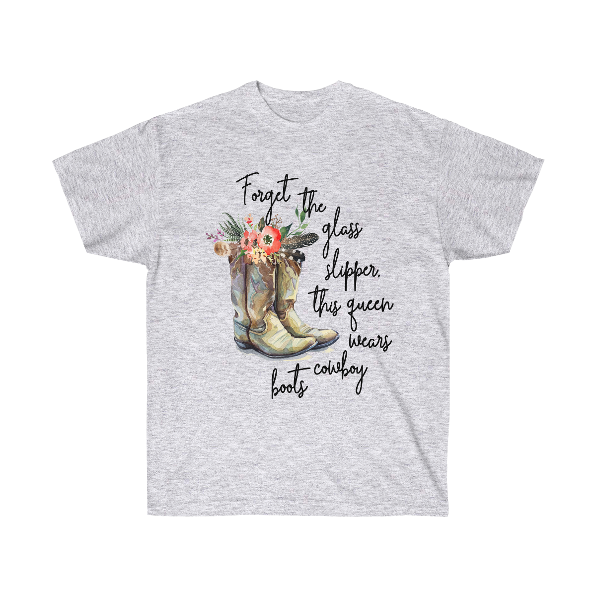 This Queen Wears Boots - Unisex Ultra Cotton Tee