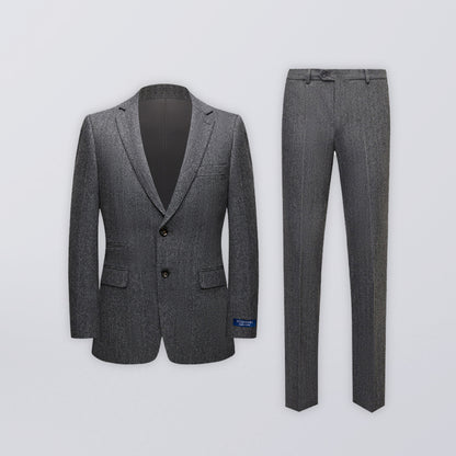 Men's Slim Fit Business Two Piece Suit