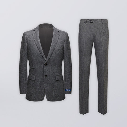 Men's Slim Fit Business Two Piece Suit