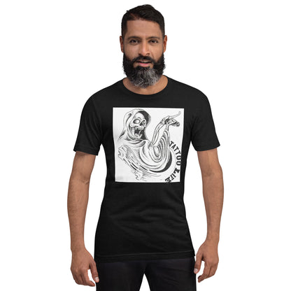 TATTOO LIFE - Grim Reaper on a Motorcycle (Bella + Canvas 3001)