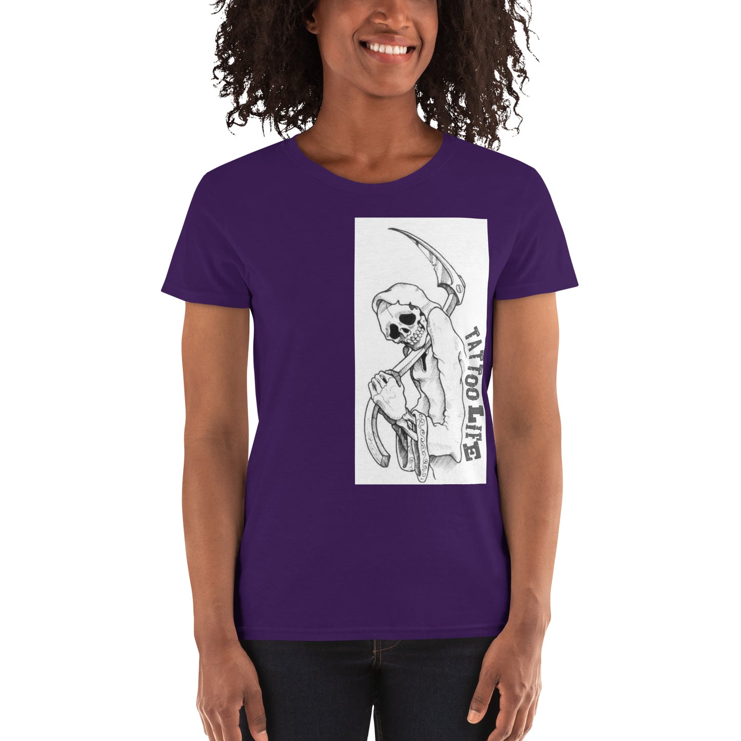 Women's short sleeve t-shirt (Gildan 5000L)